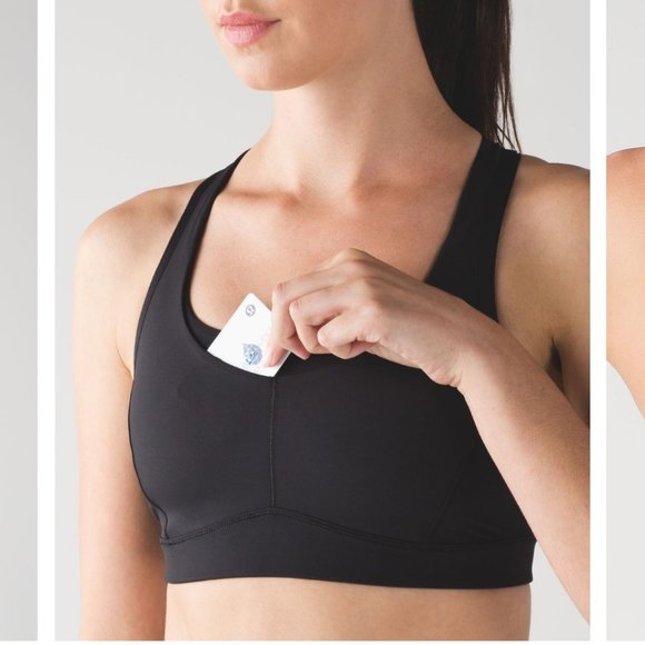 Lululemon Other - Lululemon Fast Times Black Sports Bra, 8